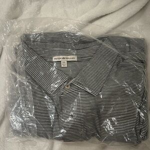 Peter Millar brand new polo navy and white size XXL